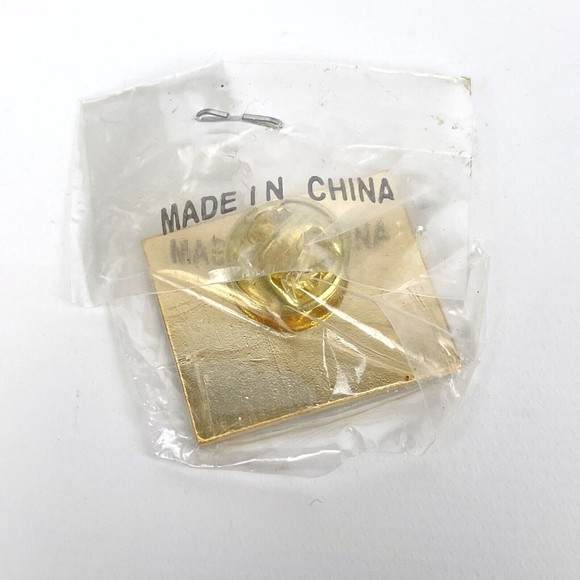 NEW Bear League Black Red Heart Bear Paw Enamel Lapel Pin Save The Bears - Picture 2 of 3